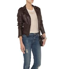 Women's Real Soft Leather Jacket 100% Lambskin Leather Slim-Fit Jacket-SDM238