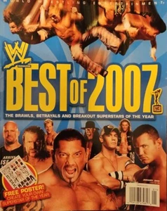 WWE Magazine January 2008 Best of 2007 HBK, HHH, Cena B - Picture 1 of 13