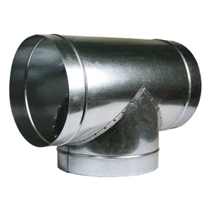 T Duct Connector 6in x 6in x 6in AC or Ventalation - Picture 1 of 1