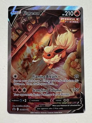 Flareon V SWSH179 SWSH: Sword & Shield Promo Cards Holo - Image 1 of 2