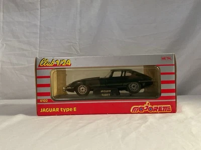 MAJORETTE CLUB  1/24 JAGUAR TYPE E DIE CAST  #4102 - Image 1 of 4