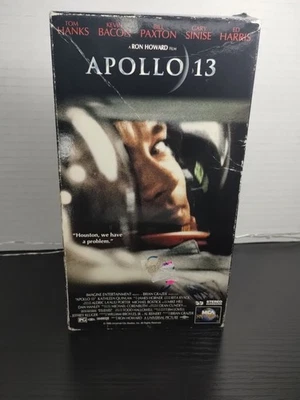 Apollo 13 (VHS, 1995) Tom Hanks. Kevin Bacon. Good Condition. Vintage.  - Image 1 of 3