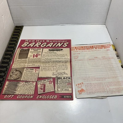 Thoresen's Red Hot Summer Bargain Sale Vintage Catalog 1961 - Image 1 of 4