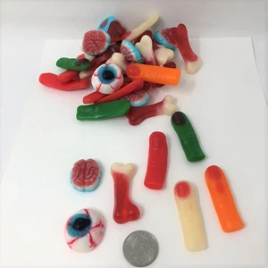 Gummi Body Parts Gummy Halloween Fall Autumn candy 4.4 pounds - Picture 1 of 1