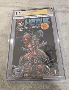 Witchblade #10 CGC JSA 9.6 WHITE PAGES SIGNED  Michael Turner AND DAVID WOHL - Picture 1 of 5