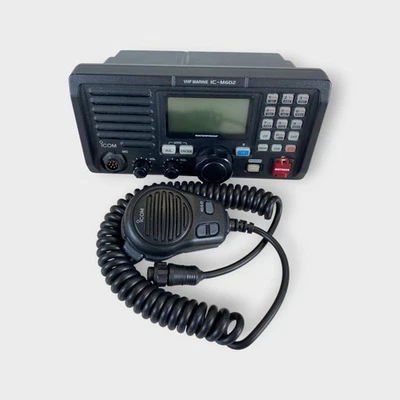 Icom IC-M602 Marine DSC VHF con micrófono de puño HM-126RB - Totalmente probado - USADO Foto 1 de 4