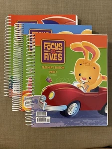 Focus on Fives Teacher's Edition Part 1,2 And 5 4th Edition BJU Press Homeschool - Picture 1 of 11