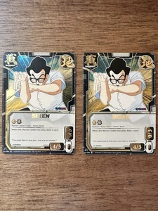 Dragon Ball CCG SHIEN Super Rare x2 Both 1st Edition - Picture 1 of 2