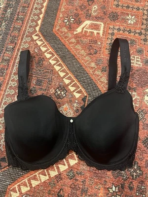 ¡NUEVO CON ETIQUETAS! Sujetador Antinea Exactement Chic 32G Negro DC2699G Lisa Charmel Foto 1 de 4