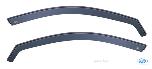Deflettori Anteriori Fumé Per Opel Astra G (1998-2004), 2 Pezzi, Installazione Interna, In Acrilico - 5