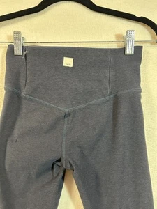 Vuori High-Waisted Leggings size S Blue Repair On Bottom Workout Lounge - Picture 1 of 8