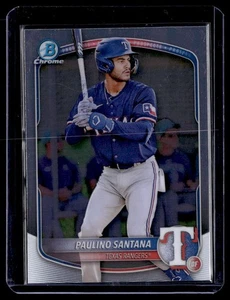 Bowman #BCP-72 2025 Paulino Santana Chrome Prospects - Imagen 1 de 2