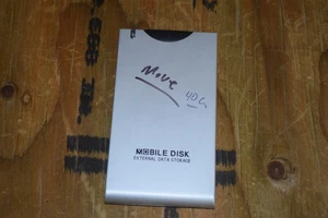 Vintage Mobile Disk 40GB External USB 2.0 Portable HDD Drive Data Storage PC - Picture 1 of 4