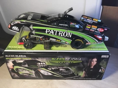XRARE 1:24 Alexis DeJoria PATRON 2012 TOYOTA NHRA DieCast FUNNY CAR 1 of 750 - Image 1 of 4