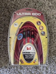 Monster Cable Ultra 800 12 Ft Component Video THX Certified New NIP - Picture 1 of 7
