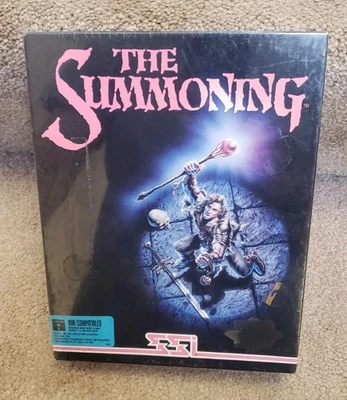 The Summoning 1992 Big Box PC Game SSI 3.5" Disks Brand New and Sealed - Image 1 of 4