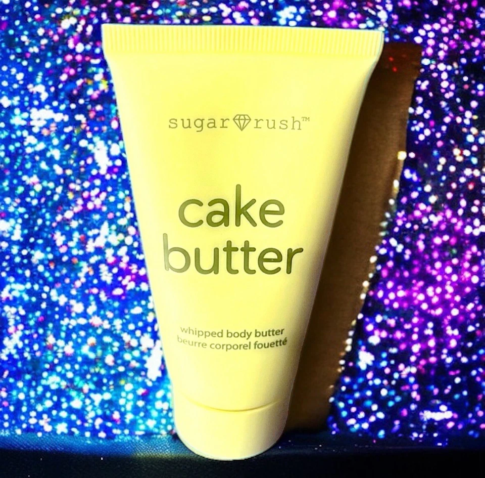 Mantequilla corporal batida Tarte Sugar Rush Cake nueva sin caja y sellada 0,705 oz 20 g Foto 1 de 4