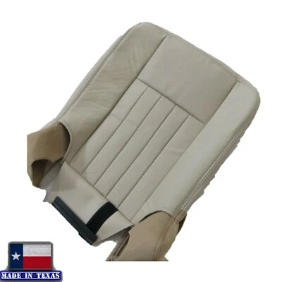 Driver Bottom Seat Cover For Lincoln Navigator 2003 2004 Tan Genuine LEATHER - Image 1 of 4
