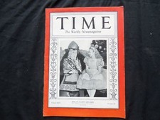 1933 DECEMBER 25 TIME MAGAZINE - ALICE IN WONDERLAND - T 402