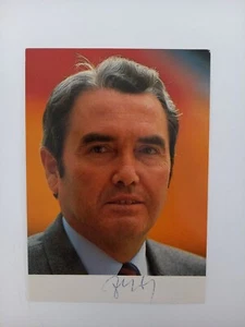 Werner Zeyer - Ex Ministerpräsident Saarland - original Autogramm - ca. 15x10cm - Picture 1 of 1