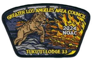 OA TUKU'UT LODGE 33 BSA GREATER LOS ANGELES 2024 NOAC CSP CONTINGENT 200 MADE!!! - Picture 1 of 2