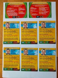 Topps ACB (2000-1) - Cricket Complete Set (125 cards) complete - Warne & others 