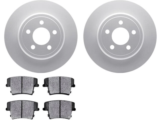 Pastilha de freio traseira e kit de rotor para Ford Transit-150 Transit-250 Transit-350 JB48K5 - Imagem 1 de 1