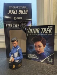 Autographed Michael Burnham - Eaglemoss Star Trek Bust - Soniqua Martin Green - Picture 1 of 6