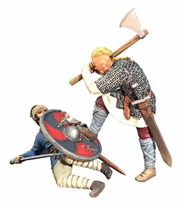 BRITÁNICA IRA DE LOS HOMBRES DEL NORTE 62122 SAXON VIKINGO ABRUMADO - Imagen 1 de 1