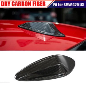 TAPA CUBIERTA ANTENA DE ALETA DE TIBURÓN DE FIBRA DE CARBONO SECA PARA BMW Serie 3 G20 LCI 2022-2023 - Imagen 1 de 13