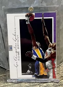 KOBE BRYANT CARD SILVER CHROME HOLO FOIL SP INSERT RARE FLEER LAKERS JERSEY #8 - Picture 1 of 12