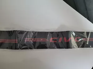 4pcs Red Carbon Fiber Door Sill Plate Entrance Cover Protectors Honda Civic AA - Picture 1 of 6
