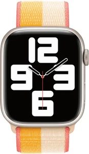 Apple ML2Y3AM/A Watch 45mm Maize/White Sport Loop - Regular - Maize/White - Photo 1 sur 2