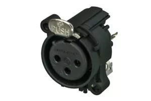 NEUTRIK NC3FAAV1 tre core XLR Canon donna PCB installazione verticale saldatura - Foto 1 di 6