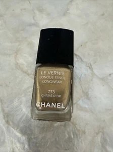 Smalto CHANEL Le Vernis 773 CHAINE D'OR - RARO NUOVO SENZA SCATOLA - Foto 1 di 4