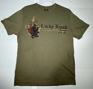 NWT Lucky Brand Classic Fit T-Shrit Men's Size Large Made in U.S.A  100% Cotton - Bild 1 von 8