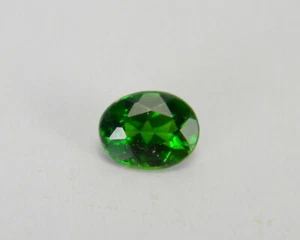 .34 Carats Natural Green Chrome Diopside Faceted Gemstone Oval CDP56 - Picture 1 of 2