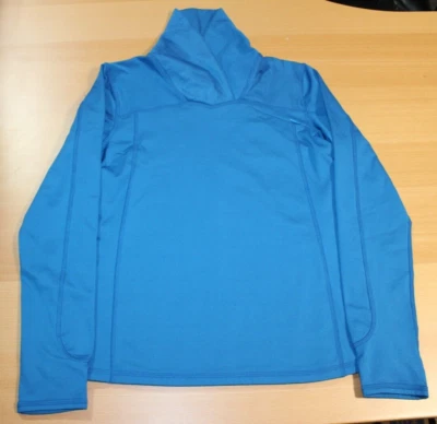 Mens LL Beans Turtleneck Long Sleeve Sweater Pullover Small Blue Polyester Solid - Image 1 of 4