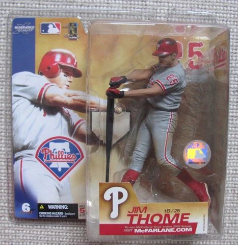 2003 Jim Thome Series 6 McFarlane - MLB Action Figure Sealed Phillies HOF Cover