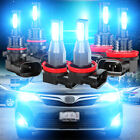 For Toyota Camry 2008- 2014 LED Headlight High / Low Beam+ Fog Light Bulbs Kit