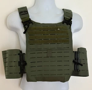 PROTECH FirstSPear Plate Rack Armor Carrier SHIFT 360 Med OD Green Honeywell - Picture 1 of 21
