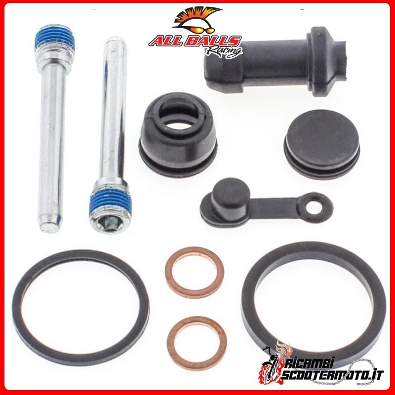 KIT REVISIONE PINZA FRENO POSTERIORE ALL BALLS KAWASAKI KX 80 BIG WHEEL 1993 18- Foto 1 de 1