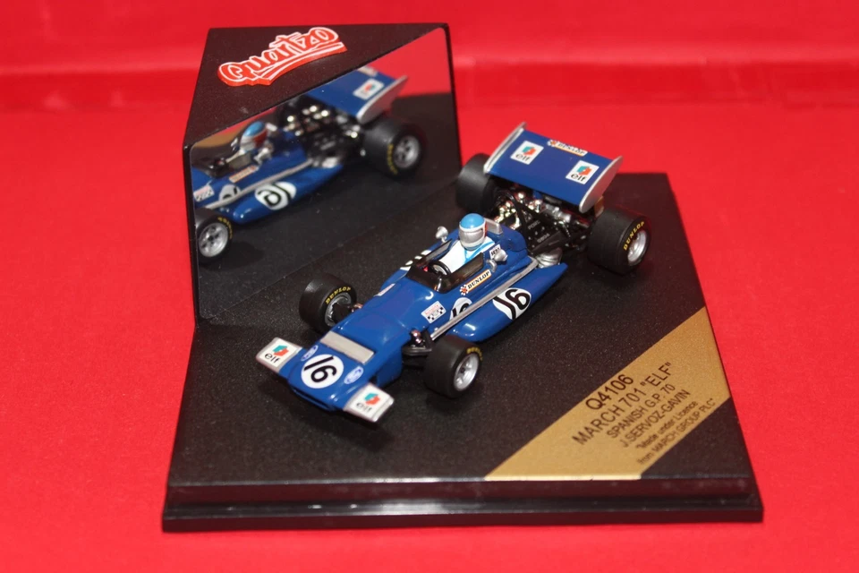 1/43 Tyrrell Racing Organ. March 701 Ford (1970) - #16 J. Servoz-Gavin - QUARTZO - Immagine 1 di 4