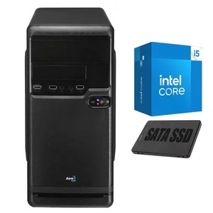 ASUS AERO TOWER i5-7400 KOMPUTER STACJONARNY 8 GB 250 GB SSD OFFICE DOM KLASA A - Zdjęcie 1 z 8