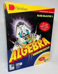 Alge-Blaster 3 BIG BOX PC Algebra Davidson - Picture 1 of 13