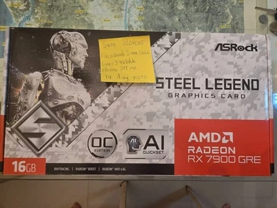 ASRock AMD Radeon RX 7900 GRE 16GB Steel Legend OC Edition - Image 1 of 2