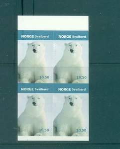 Noruega - Sc# 1429a. Oso polar 2005 10,50 kr. PANEL Folleto MNH. $14,00. - Imagen 1 de 1