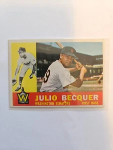 Topps Julio Becquer 1960 #271 en muy buen estado/ex envío combinado - Imagen 1 de 2