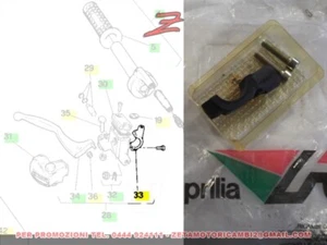 cavallotto pompa freno specchio originale Aprilia Mx Pegaso Rx Tx Tuareg 8113203 - Imagen 1 de 1