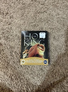 The Lion King, Steel Book Blu-Ray + Dvd + Digital Sealed (NEW) Very Nice Movie, - Picture 1 of 5
